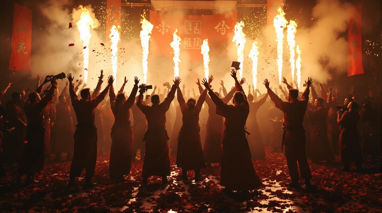 快猫短视频年度巨制《山河无疆》正式杀青，预计明年春节档上映